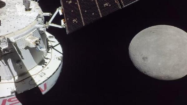 تصاویر تازه کپسول اوریون از ماه
