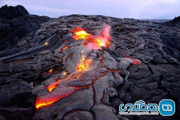 پارک ملی آتشفشانی هاوایی با نمایی تازه بازگشایی شد