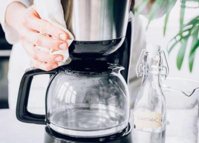 چگونه قهوه جوش سوخته را تمیز کنیم ؟ ، آسان ترین روش تمیز کردن قهوه ساز